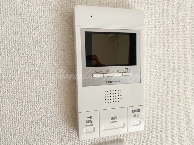 セキュリティ　モニタ付インターホンで安心♪