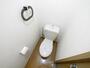 トイレ　ゆったりとした空間のトイレです