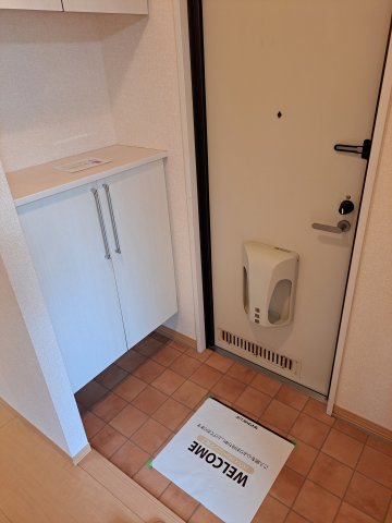 玄関　スッキリまとまった玄関です
