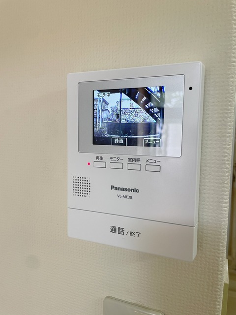 セキュリティ　★不審者をシャットアウト、安心のTVモニターホン★