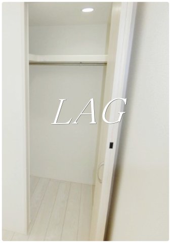 収納　ウォークインクローゼットです。