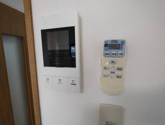 セキュリティ　※別部屋の写真です