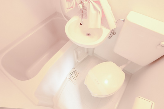 バス・シャワールーム　※別部屋の写真です