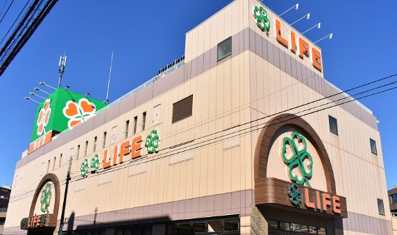 スーパー　ライフ経堂店（スーパー）まで662m