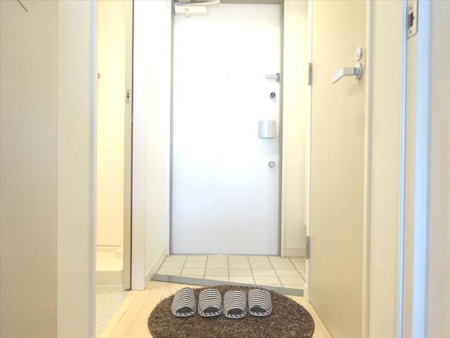 玄関　明るい玄関