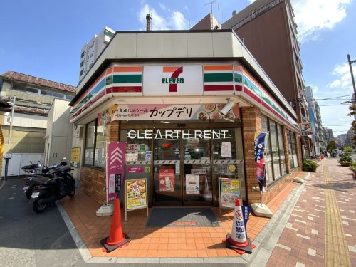 コンビニ　セブンイレブン 台東下谷3丁目店（コンビニ）まで455m