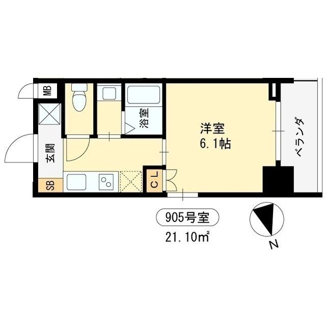 MAXIV大阪堺の間取り写真