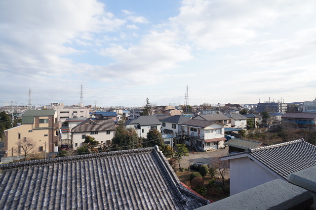 眺望　最上階なので眺望良好☆バルコニーからの景色です♪