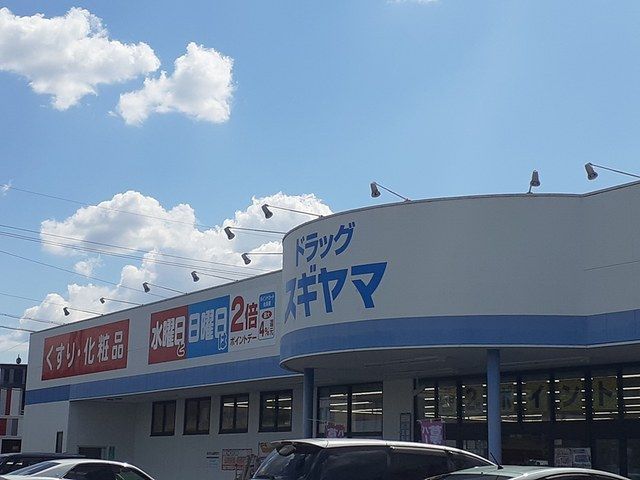 ドラックストア　スギヤマ（ドラッグストア）まで800m