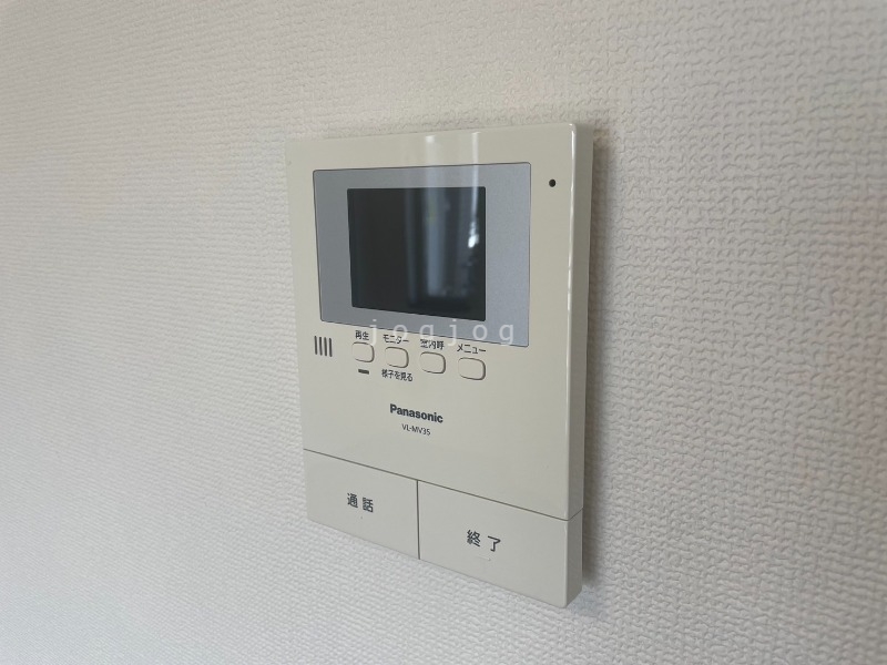 セキュリティ　モニター付きインターホンで来客確認も安心です！