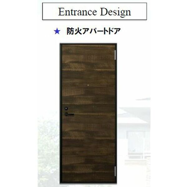 玄関　完成予想パース