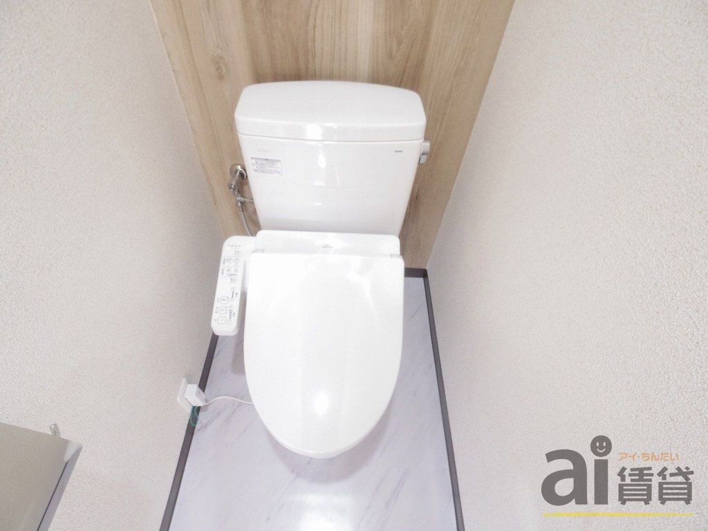 西武池袋線 所沢駅 徒歩17分 2階建 築37年のトイレ写真