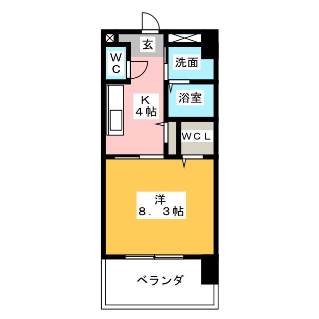 クレド桜橋の間取り写真
