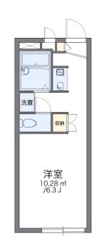 ＪＲ五日市線 熊川駅 徒歩6分 2階建 築27年の間取り写真