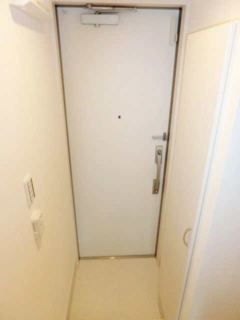 玄関　シューズボックス付きの玄関