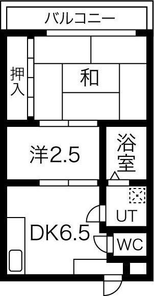 サンライズ大和の間取り写真