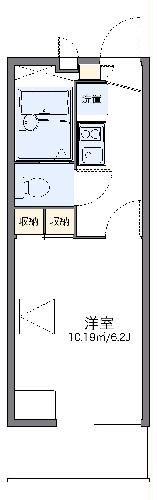 レオパレスグリーンハイツの間取り写真
