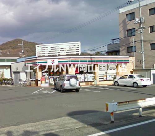 コンビニ　セブンイレブン岡山西大寺松崎店（コンビニ）まで712m