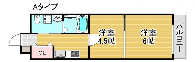 moco-5の間取り写真