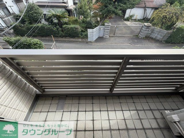 バルコニー　庭