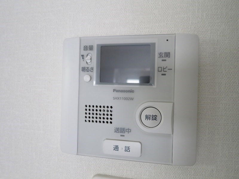 セキュリティ　TVモニター付インターホン