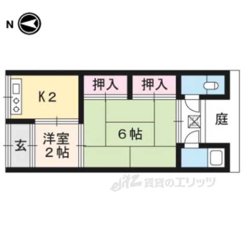 銀鶴ハウスの間取り写真