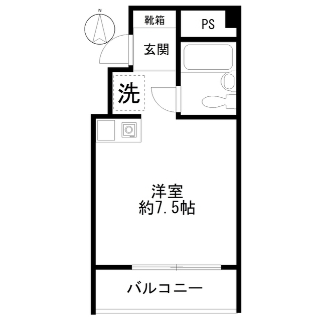 ドミール代々木上原の間取り写真