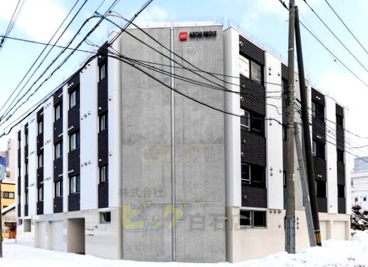 建物外観　Ｗｉ－Ｆｉ対応のインターネット無料導入のマンションです♪