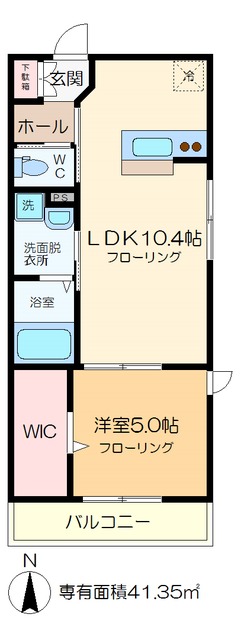 クレール メゾンの間取り写真
