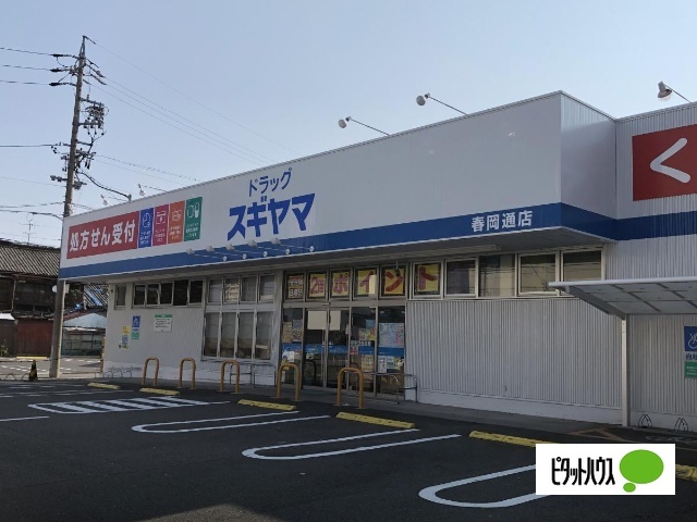 ドラックストア　ドラッグスギヤマ春岡通店（ドラッグストア）まで551m