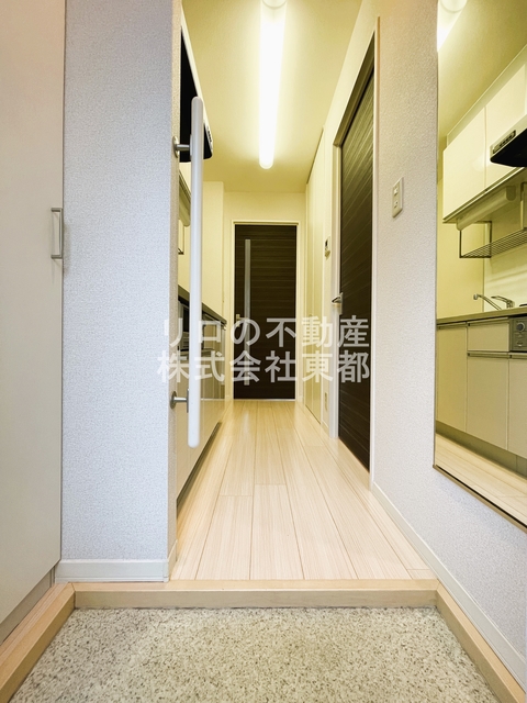 玄関　玄関から見たお部屋です♪