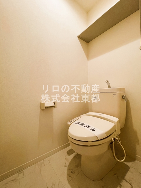 トイレ　洗浄便座付です！