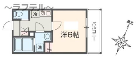 アース所沢の間取り写真