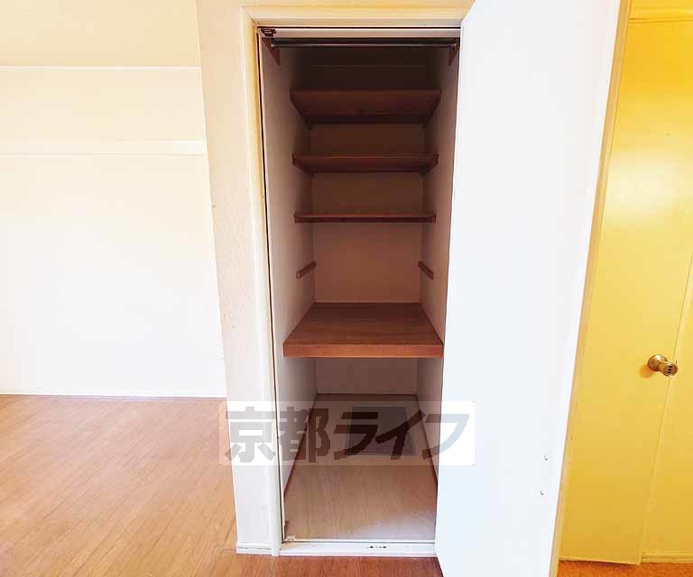 収納　奥行きのある収納です