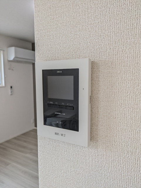 セキュリティ　顔が見えるＴＶモニターホン設置