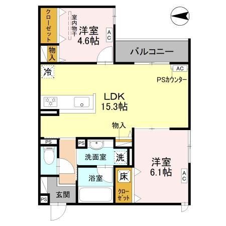 TORISIA千里丘IIの間取り写真
