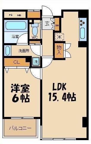 KDXレジデンス成城の間取り写真