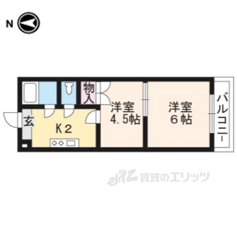 ス・プレ-ル田中の間取り写真