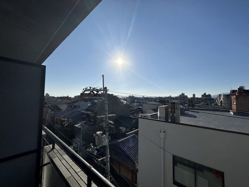 庭　402号室の写真です