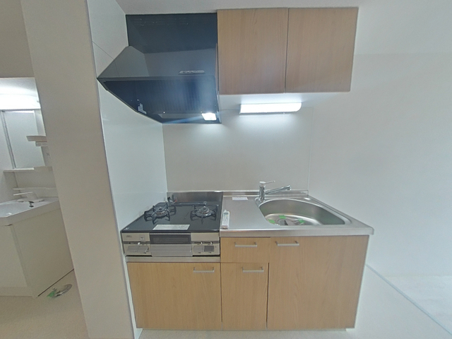 キッチン　写真は違う号室です。