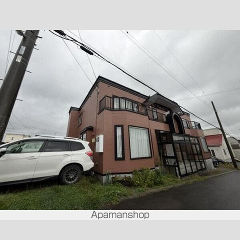 輪厚中央3一棟二戸 貸家の外観写真