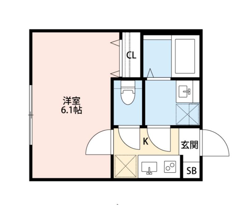 CRASTINE西馬橋1丁目の間取り写真