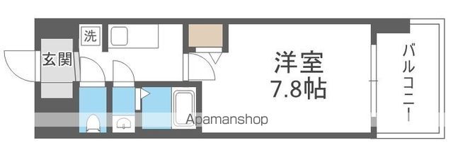 ＪＲ大阪環状線 芦原橋駅 徒歩2分 11階建 築1年の間取り写真