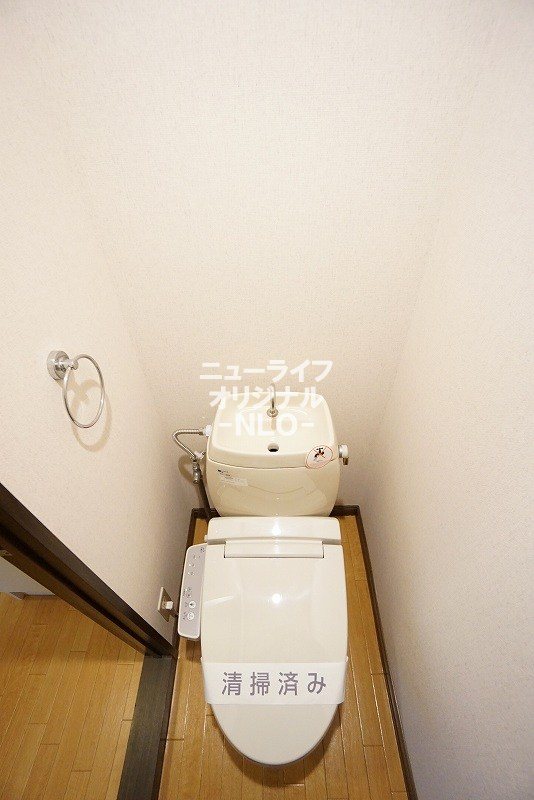 トイレ　あると嬉しい温水洗浄便座付きトイレ☆