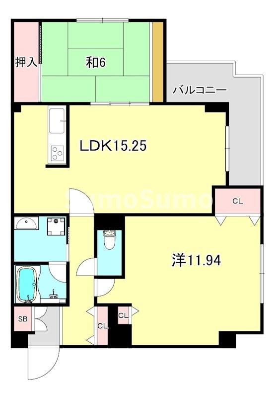 S-RESIDENCE夙川の間取り写真