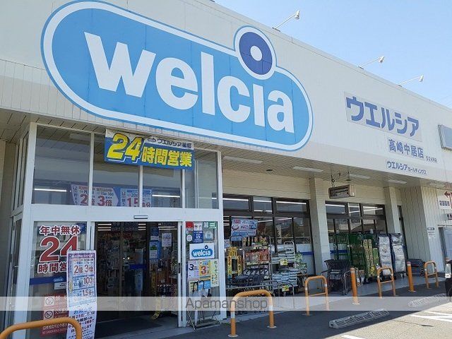 ドラックストア　ウエルシア高崎中居店（ドラッグストア）まで290m