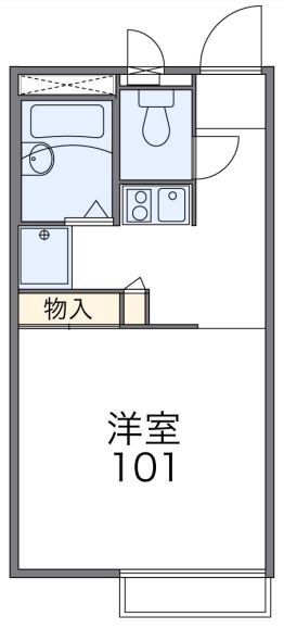 秩父鉄道 東行田駅 徒歩11分 2階建 築29年の間取り写真