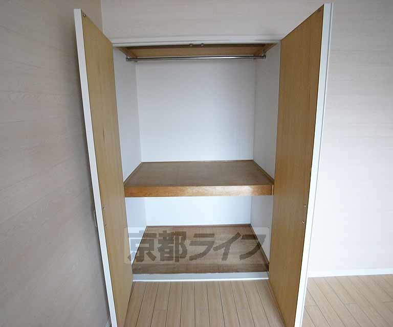 収納　寝室収納です。