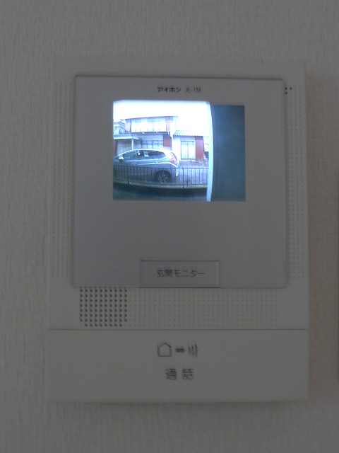 セキュリティ　来訪者を映像で確認できる安心のTVドアホン