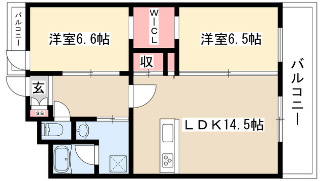 Hill Palace IKAIの間取り